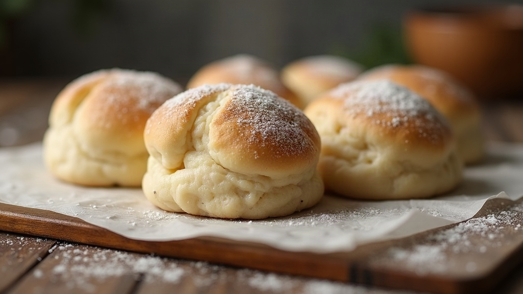 Soft Steamed Sourdough Mantou Buns with a Sweet Stiff Levain