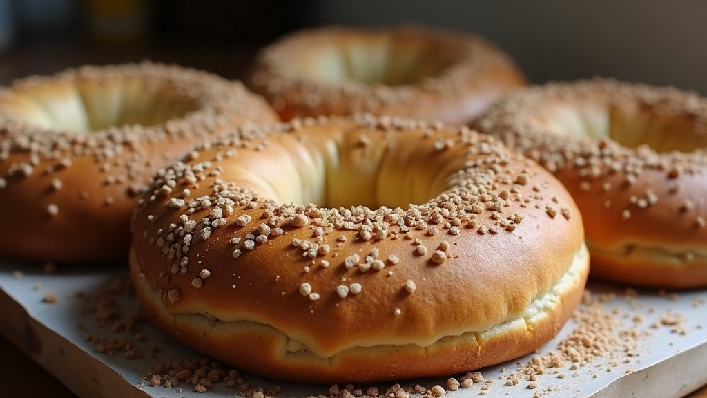 Sourdough Bagels with a Stiff Levain: Boiling Time & Chew